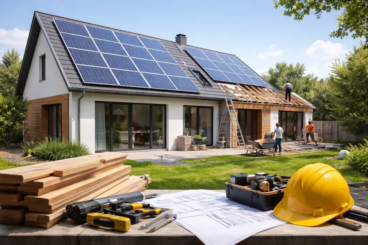 Comment utiliser l'énergie solaire pour réduire les coûts de rénovation de sa maison